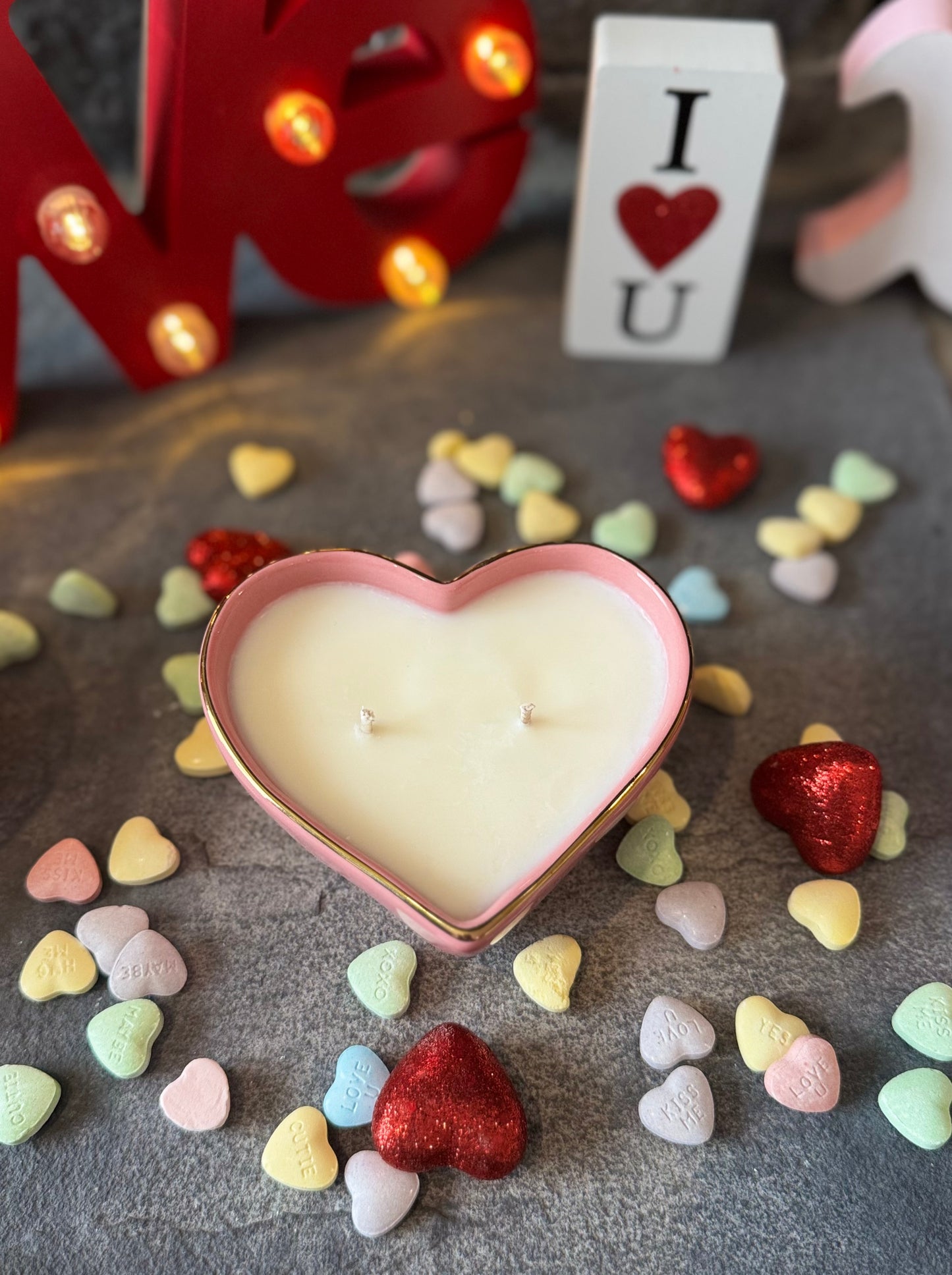 Love Spell Heart Shape Stoneware