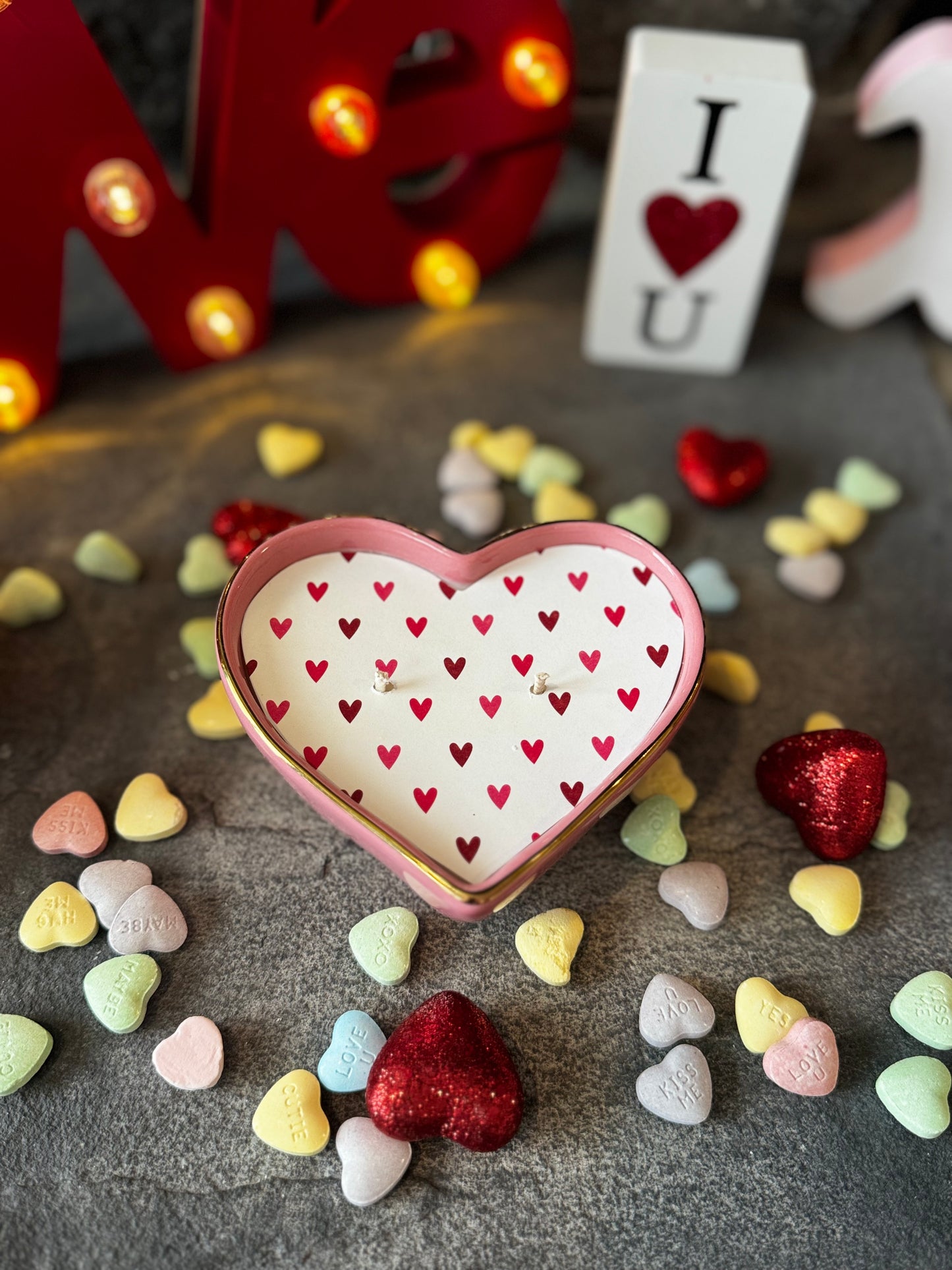Love Spell Heart Shape Stoneware