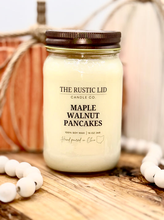 Maple Walnut Pancakes 16 oz candle