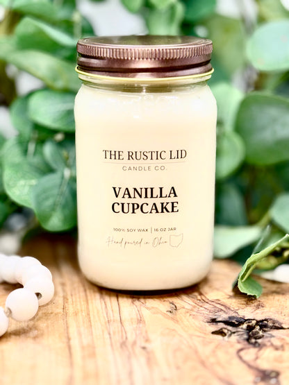 Vanilla Cupcake 16 oz candle