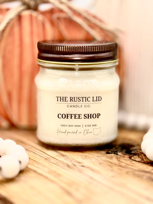 Coffee Shop 8 oz candle