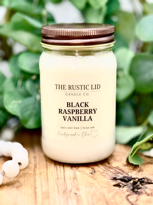 Black Raspberry Vanilla 16 oz candle