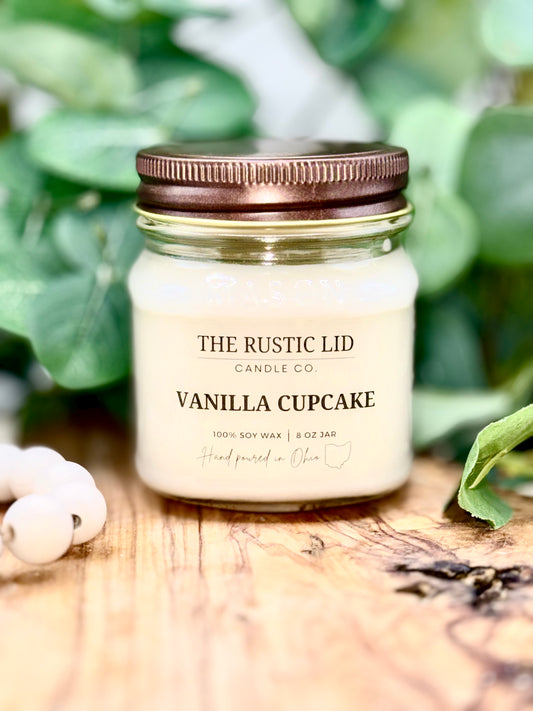 Vanilla Cupcake 8 oz candle