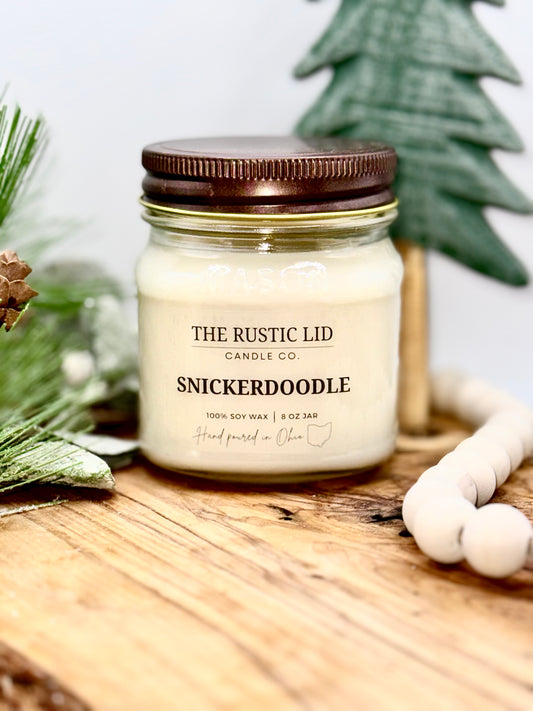 Snickerdoodle 8 oz candle