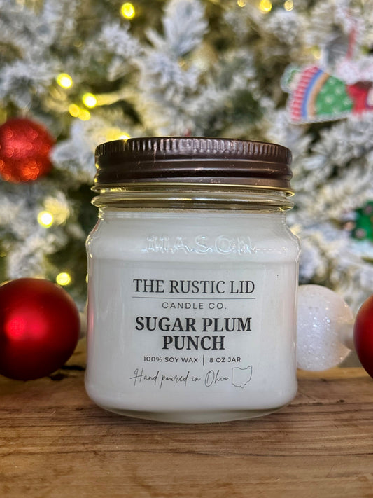 Sugar Plum Punch 8 oz Candle